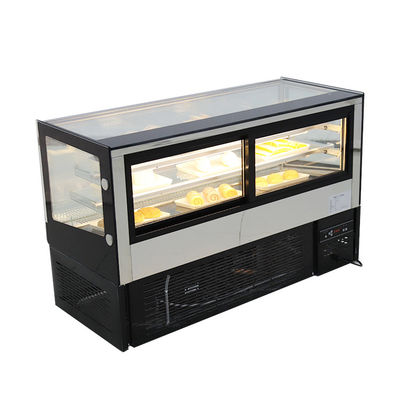 Sliding Glass Door 130L Cake Table Top Display Chiller