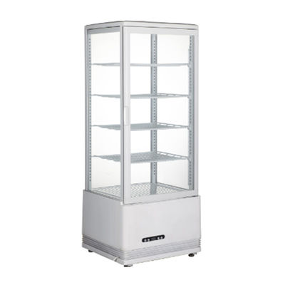 98L 4 Layer Beverage Countertop Display Cooler