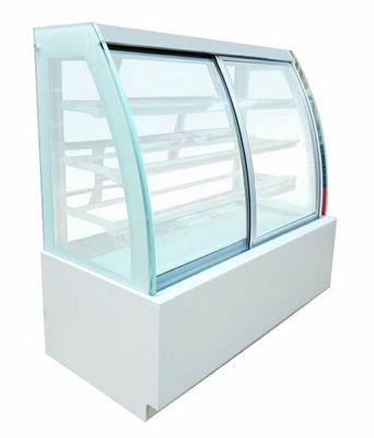 3 Layers Shelf 2m Air Cooled Cake Display Freezer